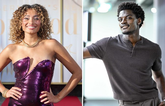 Aurélie Carina und Ibo Ouro-Bodi sind „Germany’s Next Topmodel.“<span class='image-autor'>Foto: Annette Riedl/dpa/, Britta Pedersen/dpa</span>