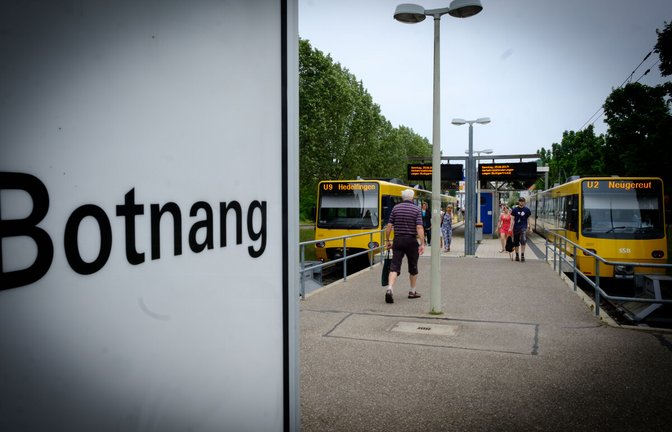 Der Betrieb auf den Stadtbahnlinien U 2 und U 9 in Botnang ist unterbrochen.<span class='image-autor'>Foto: Lichtgut/Achim Zweygarth</span>