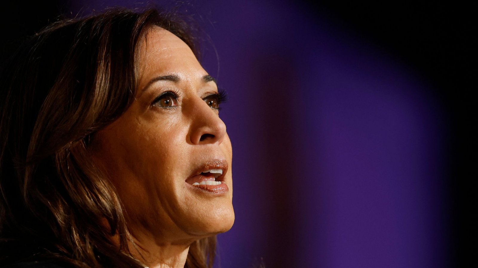 Kamala Harris trat am Mittwoch bei einer Veranstaltung einer Organisation zur Förderung von Frauen aufFoto: Getty Images via AFP/JUSTIN SULLIVAN Kamala Harris trat am Mittwoch bei einer Veranstaltung einer Organisation zur Förderung von Frauen aufFoto: Getty Images via AFP/JUSTIN SULLIVAN
