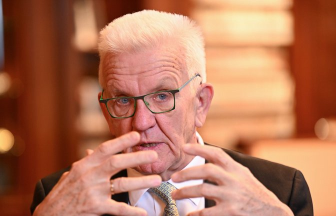 Winfried Kretschmann<span class='image-autor'>Foto: dpa/Bernd Weißbrod</span>