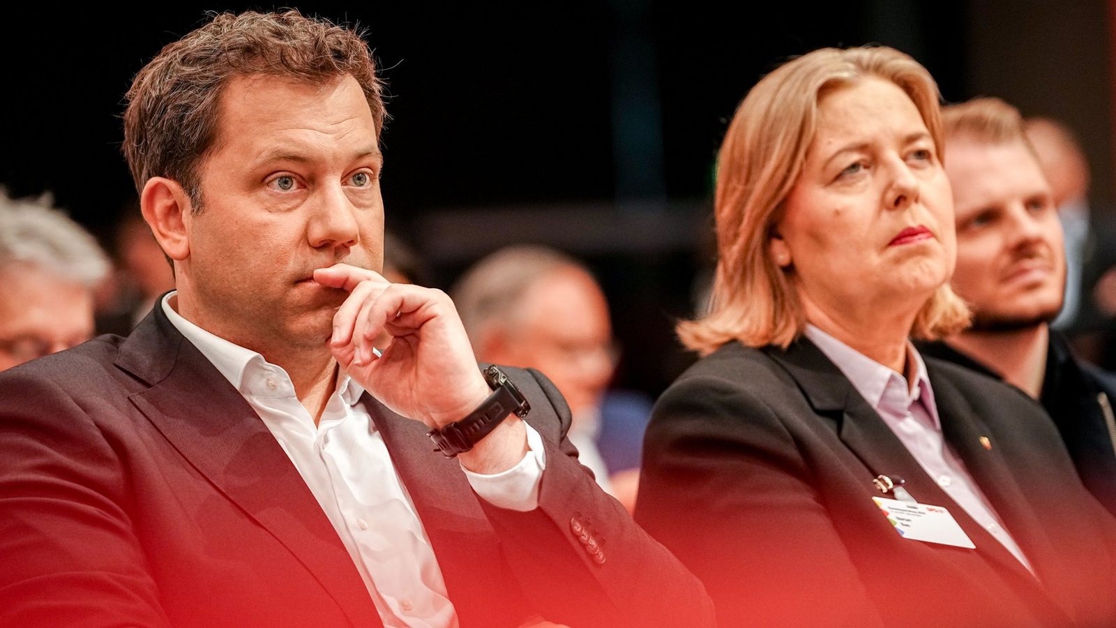 Es sind harte Zeiten für Lars Klingbeil und Bärbel Bas, die gemeinsam die SPD führen.Foto: Kay Nietfeld/dpa