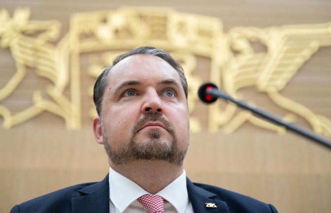 Der CDU-Abgeordnete Christian Gehring wechselte im Untersuchungsausschuss am Montag  in den Zeugenstand.<span class='image-autor'>Foto: dpa/Marijan Murat</span>