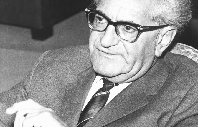 Fritz Bauer wurde 1903 in Stuttgart geboren. 1968 starb er in Frankfurt am Main.<span class='image-autor'>Foto: dpa</span>