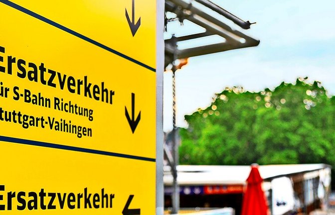 Der Ersatzverkehr dürfte auch in den kommenden zwei Jahren eine wichtige Vokabel für die Bahnpendler in der Region Stuttgart bleiben.<span class='image-autor'>Foto: Lichtgut</span>