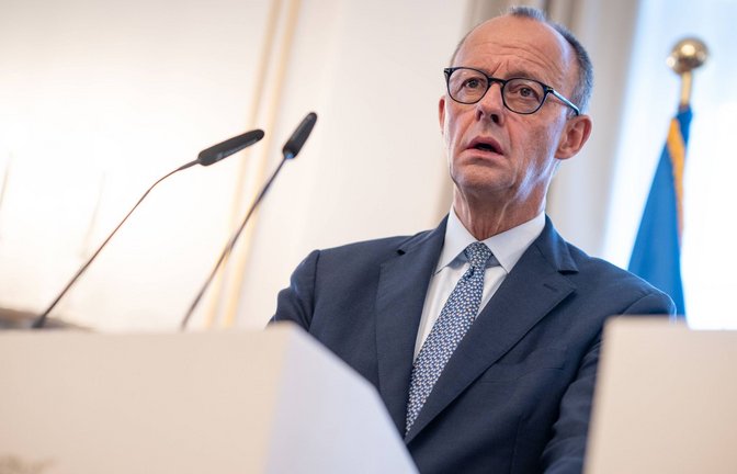 Friedrich Merz kann bei seinem Antrittsbesuch in Baden-Württemberg die Aufregung über seine Aussagen zum „Stadtbild“ nicht nachvollziehen.<span class='image-autor'>Foto: IMAGO/Chris Emil Janßen</span>