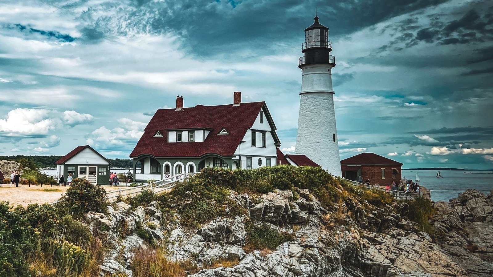 Küstengegend in Maine, USA, wo Elizabeth Strouts Romane spielen.Foto: imago/Pond5 Images