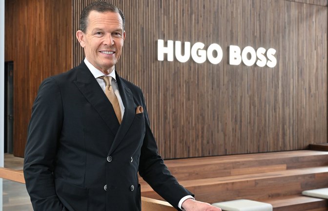 Daniel Grieder ist der Vorstandsvorsitzende des Modekonzerns Hugo Boss. (Archivbild)<span class='image-autor'>Foto: dpa/Bernd Weißbrod</span>