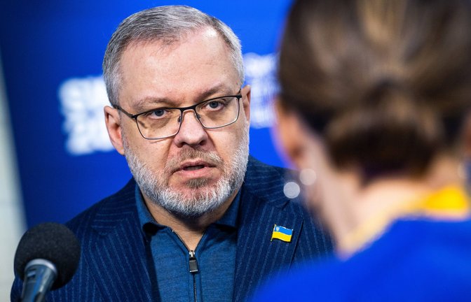 Unter anderem Justizminister Herman Haluschtschenko hat seinen Rücktritt erklärt.<span class='image-autor'>Foto: IMAGO/TT/IMAGO/Claudio Bresciani</span>