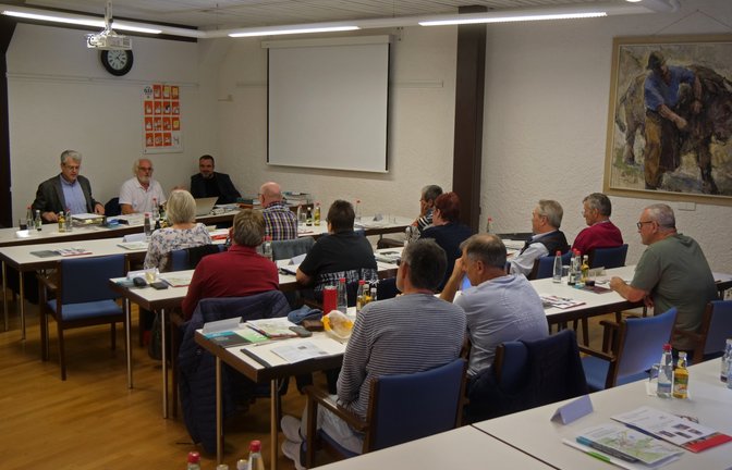Vereinsvertreter und Referenten beim zweitägigen Workshop in Maulbronn. <span class='image-autor'>Foto: Friedrich</span>