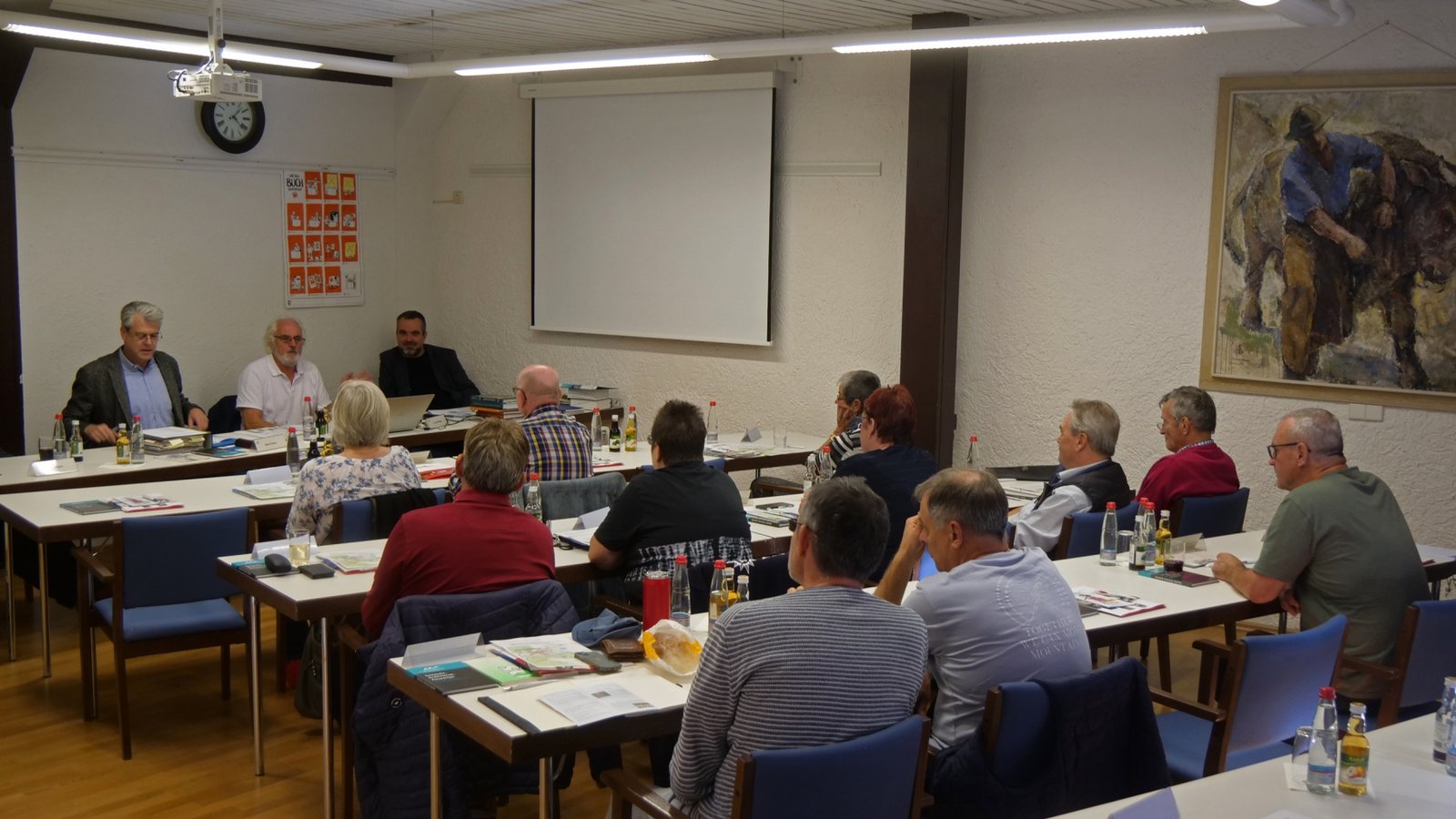 Vereinsvertreter und Referenten beim zweitägigen Workshop in Maulbronn. Foto: Friedrich
