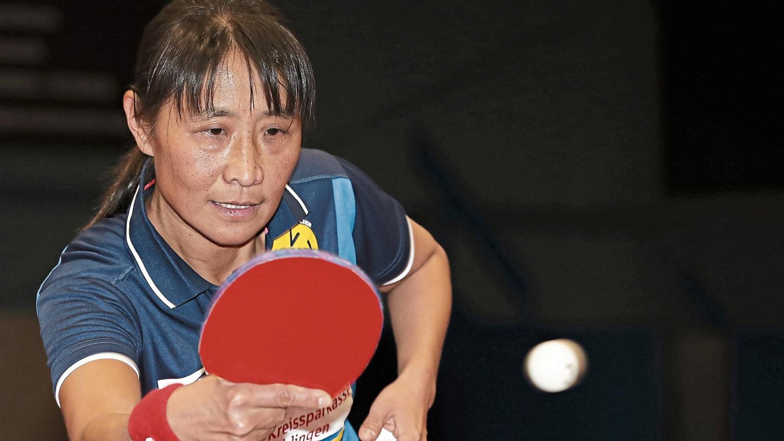 Vorbild und Punktesammlerin: Qianhong Gotsch ist seit Langem das Aushängeschild des Tischtennis-Bundesligisten SV Böblingen. Foto: Baumann Vorbild und Punktesammlerin: Qianhong Gotsch ist seit Langem das Aushängeschild des Tischtennis-Bundesligisten SV Böblingen. Foto: Baumann