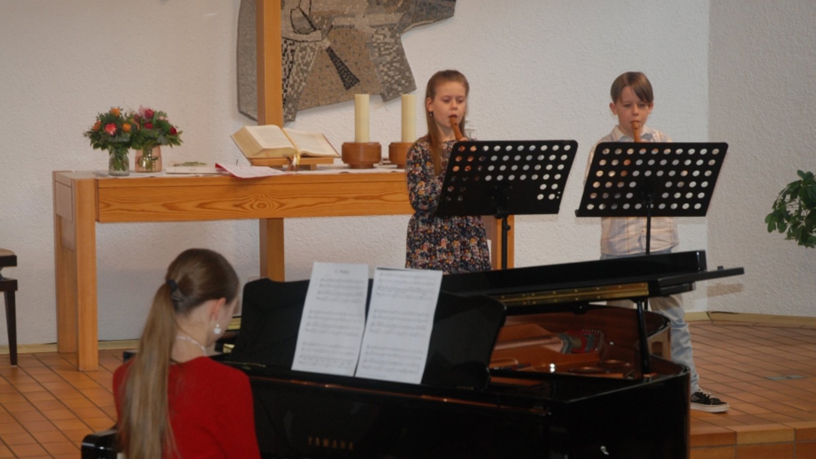 Schülerinnen und Schüler der Musikschule Tonraum treten auf. Foto: p Schülerinnen und Schüler der Musikschule Tonraum treten auf. Foto: p