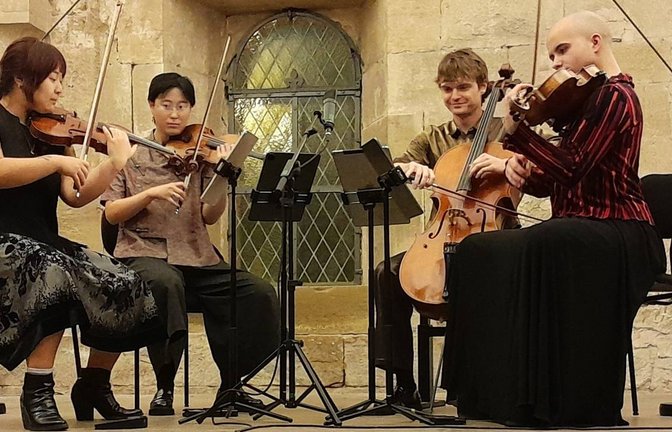 Beeindruckendes Spiel: das Poiesis Quartet.  <span class='image-autor'>Foto: Filitz</span>