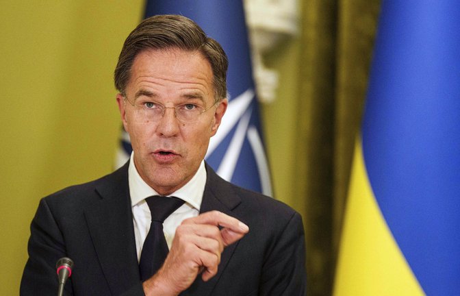 Nato-Generalsekretär Mark Rutte bestätigte die Verlegung der nordkoreanischen Truppen an die ukrainische Grenze. (Archivfoto)<span class='image-autor'>Foto: dpa/Evgeniy Maloletka</span>
