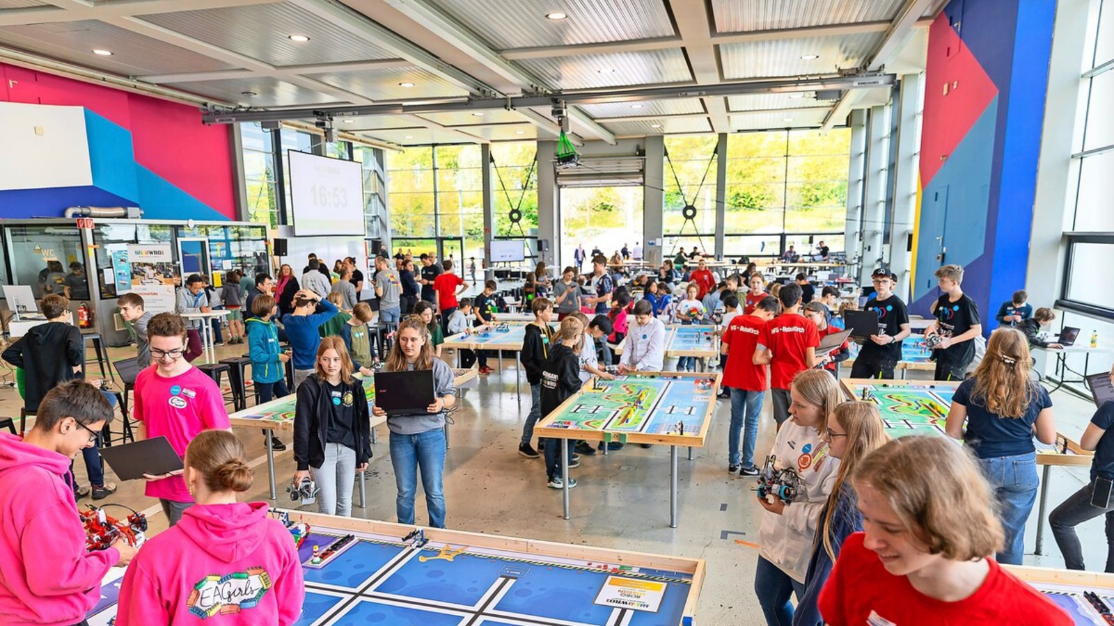 Die World Robot Olympiad ist eine öffentliche Veranstaltung.Foto: Eibner-Pressefoto Die World Robot Olympiad ist eine öffentliche Veranstaltung.Foto: Eibner-Pressefoto