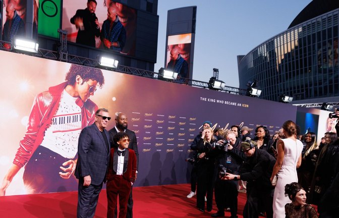In Berlin feierte der Film "Michael" über Michael Jackson seine internationale Premiere. (Archivbild)<span class='image-autor'>Foto: Carsten Koall/dpa</span>