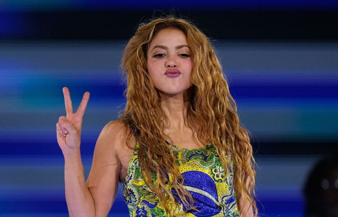 Shakira tritt nicht nur bei der Halbzeitshow im WM-Finale auf, sie singt auch den WM-Song.<span class='image-autor'>Foto: Silvia Izquierdo/AP/dpa/Silvia Izquierdo</span>