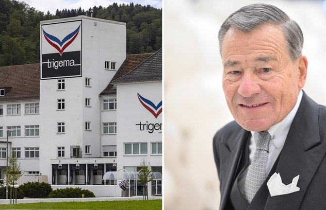 Kurz vor seinem Krankenhausaufenthalt hat sich Ex-Trigema-Boss Wolfgang Grupp noch beim Tag der offenen Tür am Hauptsitz in Burladingen gezeigt.<span class='image-autor'>Foto: imago/Arnulf Hettrich, dpa/Bernd Weißbrod</span>
