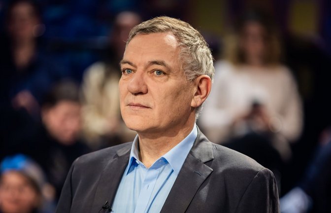 Jan van Aken: Kein Freund von Hausaufgaben<span class='image-autor'>Foto: dpa/Christoph Soeder</span>