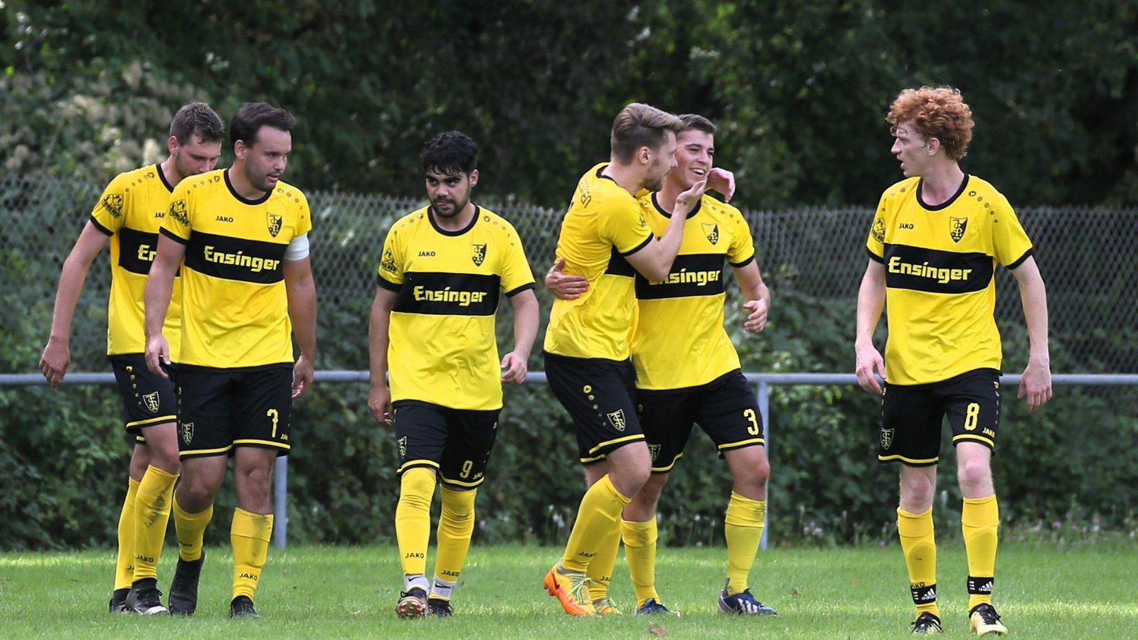 Auch in der Kreisliga A 3 sind die Spieler des TSV Ensingen schon wieder regelmäßig am Jubeln. Am Sonntag auch gegen den SV Illingen? Foto: Küppers
