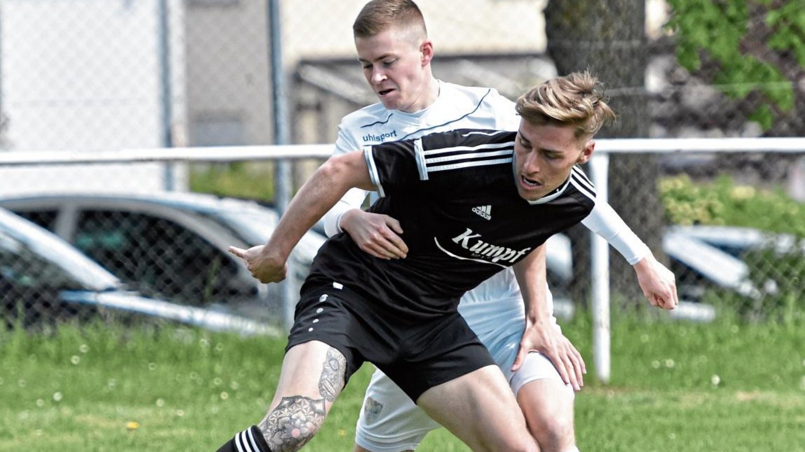 Nach einem Jahr beim TSV Asperg ist Marco Kolder (vorne) wieder zur SGM Riexingen zurückgekehrt. Foto: Leitner Nach einem Jahr beim TSV Asperg ist Marco Kolder (vorne) wieder zur SGM Riexingen zurückgekehrt. Foto: Leitner