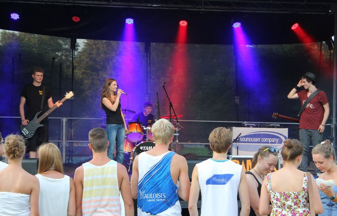 So sah die Vaihinger Poolparty 2013 aus. Archivfoto: VKZ