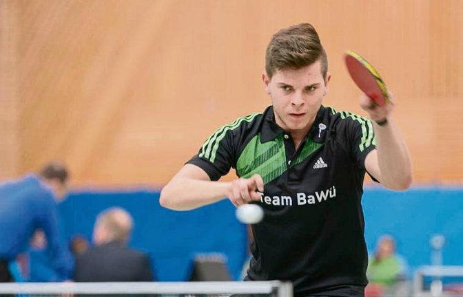 Johannes Lehrer aus Pinache hat im Einzel bei der Jugend-DM Bronze geholt. Foto: privat