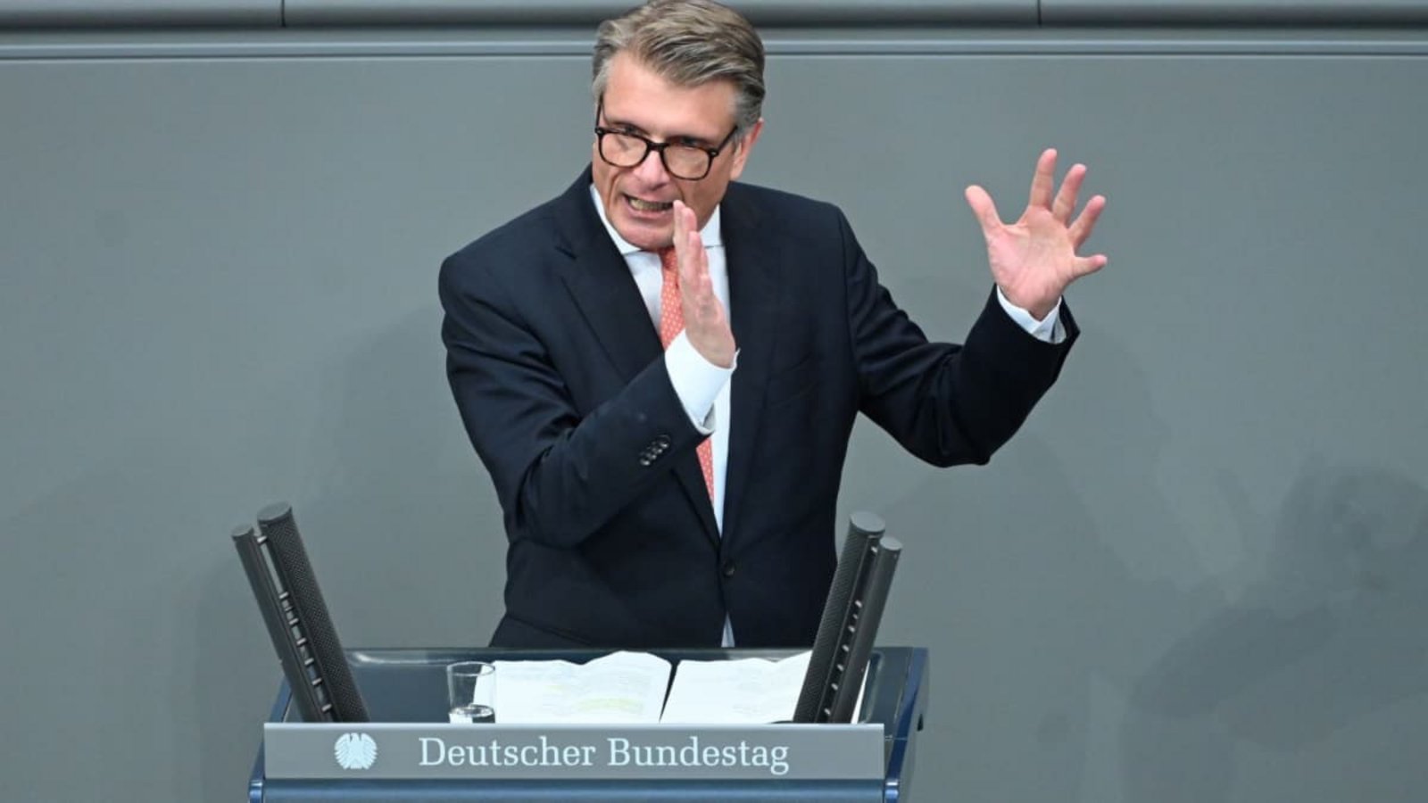Thomas Bareiß (CDU/CSU) spricht im Bundestag (Archivbild).Elisa Schu/dpa Thomas Bareiß (CDU/CSU) spricht im Bundestag (Archivbild).Elisa Schu/dpa