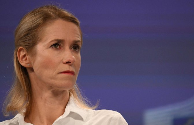 EU-Außenbeauftragten Kaja Kallas will neue Sanktionen gegen den Iran durchsetzen (Archiv).<span class='image-autor'>Foto: AFP/NICOLAS TUCAT</span>