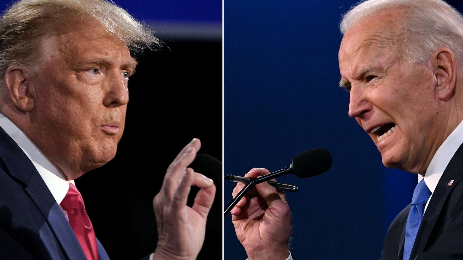 Joe Biden (rechts) konnte beim TV-Duell gegen Donald Trump nicht punkten.Foto: AFP/BRENDAN SMIALOWSKI Joe Biden (rechts) konnte beim TV-Duell gegen Donald Trump nicht punkten.Foto: AFP/BRENDAN SMIALOWSKI
