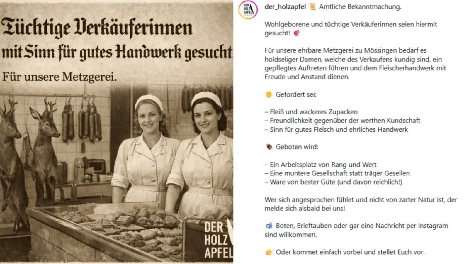  Foto: der_holzapfel/Instagram Foto: der_holzapfel/Instagram