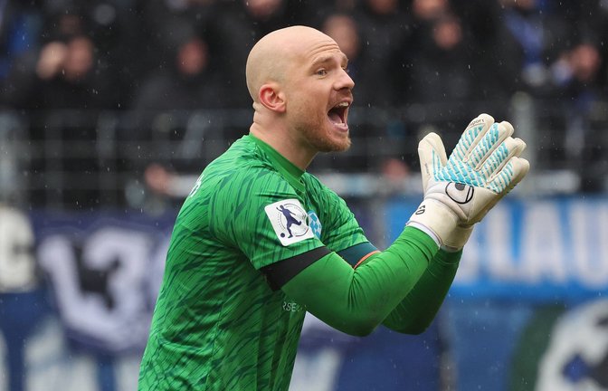 Felix Dornebusch blieb wie schon gegen Mainz 05 II ohne Gegentor.<span class='image-autor'>Foto: ressefoto Baumann</span>