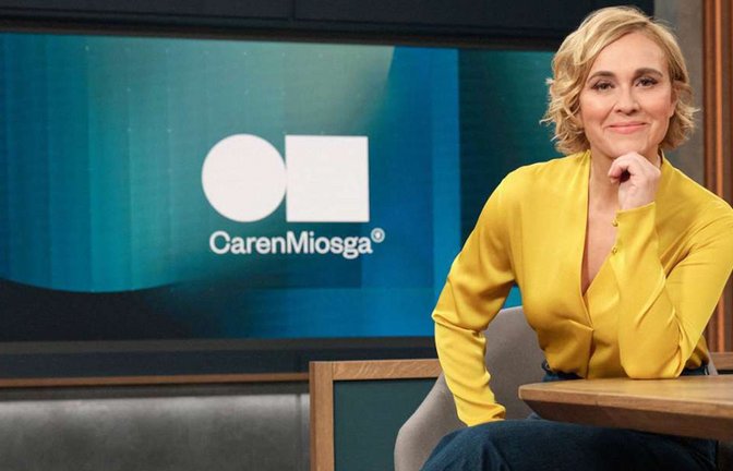 Caren Miosga  sprach am Sonntagabend in ihrer Sendung mit Experten über den Ukraine-Krieg.<span class='image-autor'>Foto: NDR/obs</span>