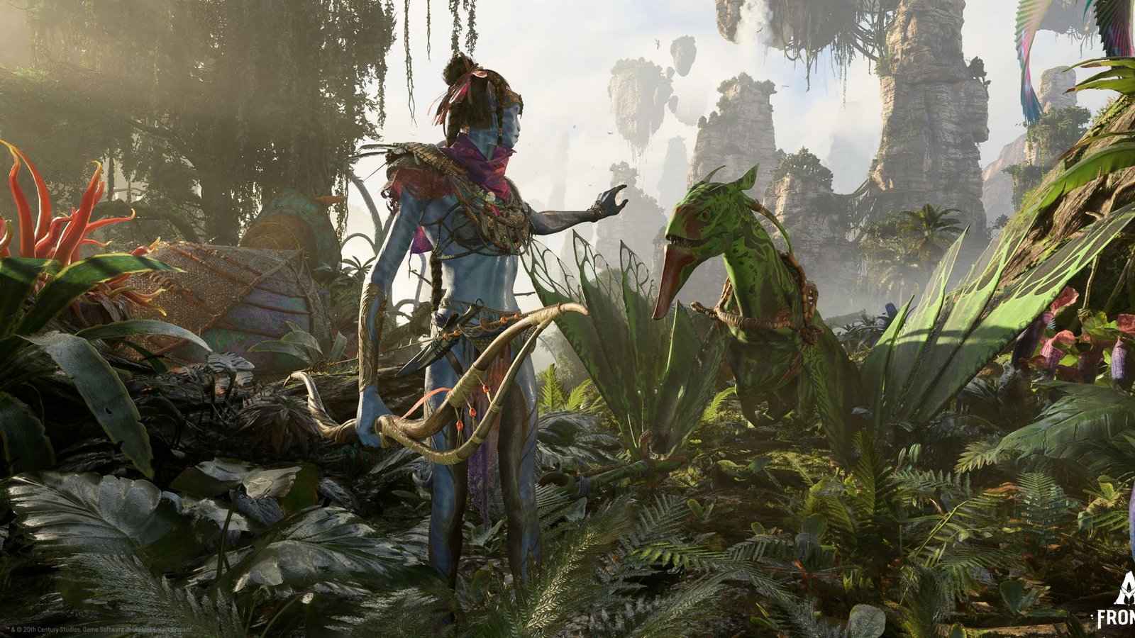 Weitere Spielszenen aus „Avatar: Frontiers of Pandora“.Foto: Ubisoft Weitere Spielszenen aus „Avatar: Frontiers of Pandora“.Foto: Ubisoft