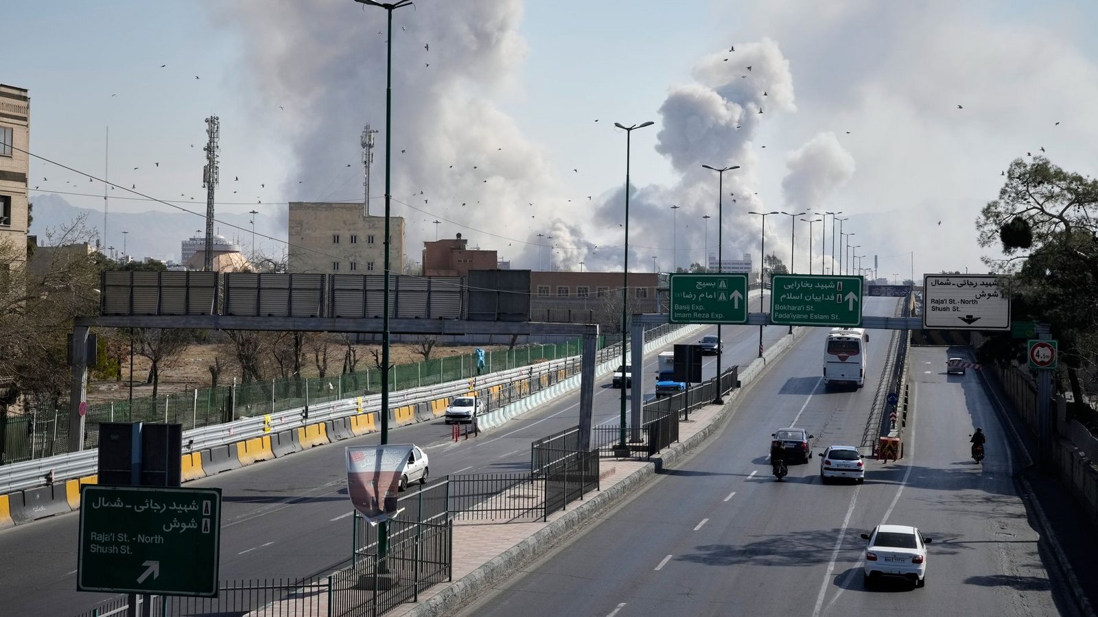 Seit Samstag greifen die USA und Israel Ziele im Iran an.Foto: Vahid Salemi/AP/dpa