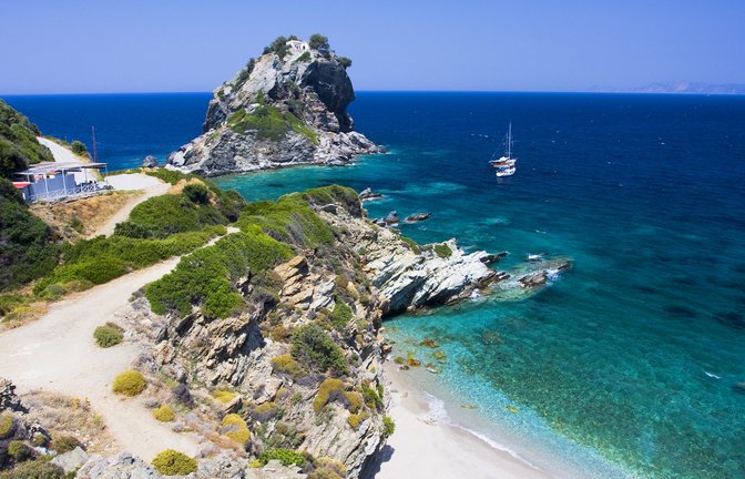 Traumhafte Strände und glasklares Wasser: Das versprechen die Schauplätze von „Mamma Mia“.<span class='image-autor'>Foto: Jiri Vavricka / shutterstock.com</span>