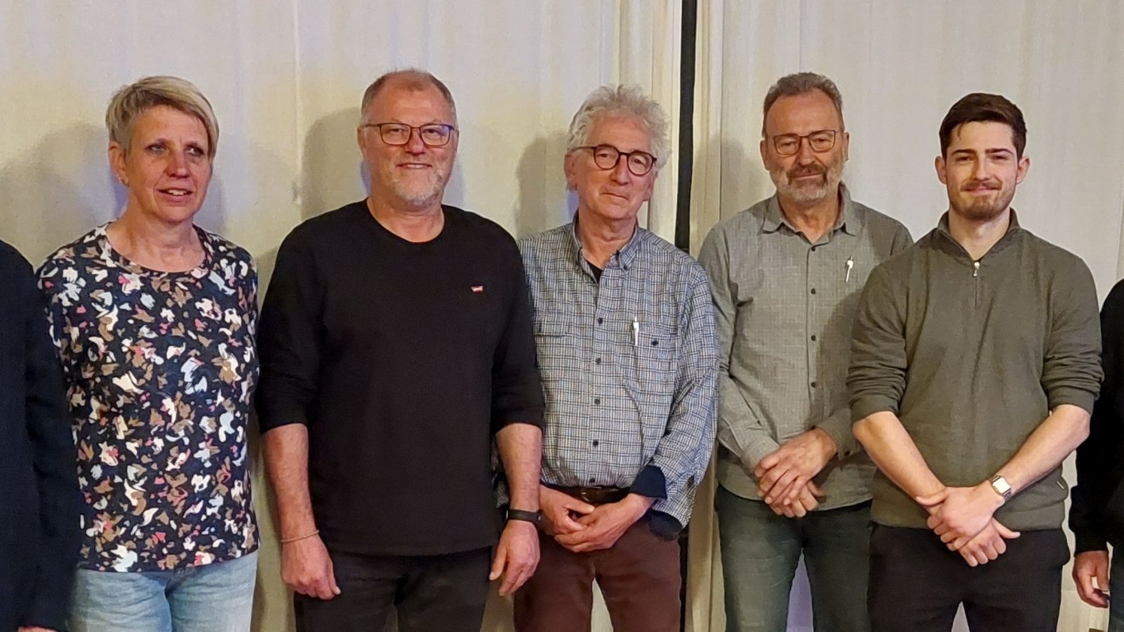 Der aktuelle Vorstand des Schützinger Fleckatreffs mit dem neuen Vorsitzenden Wolfgang Currle (Dritter von links).  Foto: p