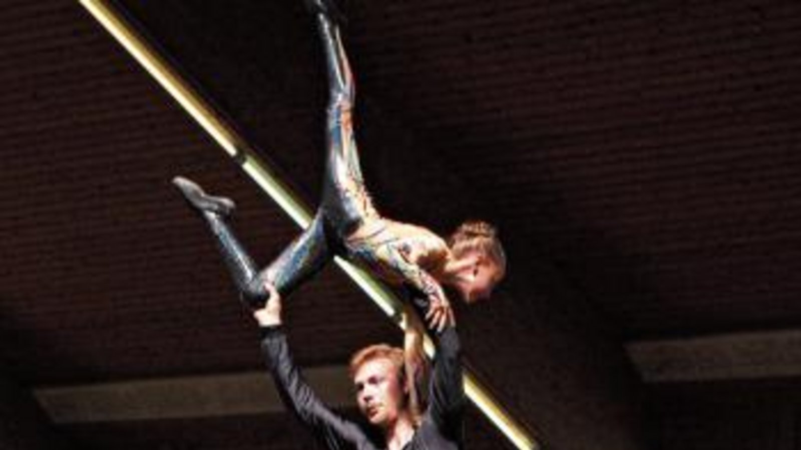 Für Pegasus Mühlacer im Einsatz: Mia Berberich aus Gündelbach (oben) turnt gemeinsam mit Marcel Wetterauer aus Lomersheim (stehend) und Salome Schäfer aus Großglattbach (kniend) auf dem Wallach Hartheim. Foto: privat Für Pegasus Mühlacer im Einsatz: Mia Berberich aus Gündelbach (oben) turnt gemeinsam mit Marcel Wetterauer aus Lomersheim (stehend) und Salome Schäfer aus Großglattbach (kniend) auf dem Wallach Hartheim. Foto: privat