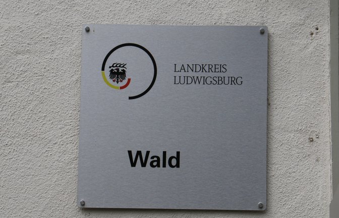 Wieso kompliziert, wenn’s auch einfach geht: Fachbereich 26 – Wald. Der Fachbereich Wald ist samt schlichtem Schild in der Vaihinger Mühlstraße angesiedelt.  <span class='image-autor'>Foto: Rücker</span>