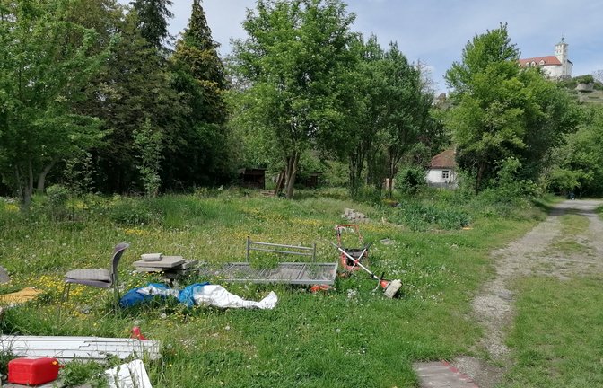Die Pächter haben ihre Stückle verlassen, zurück bleiben oftmals Abfälle. Das soll freilich kein Dauerzustand werden.  <span class='image-autor'>Fotos: Banholzer</span>