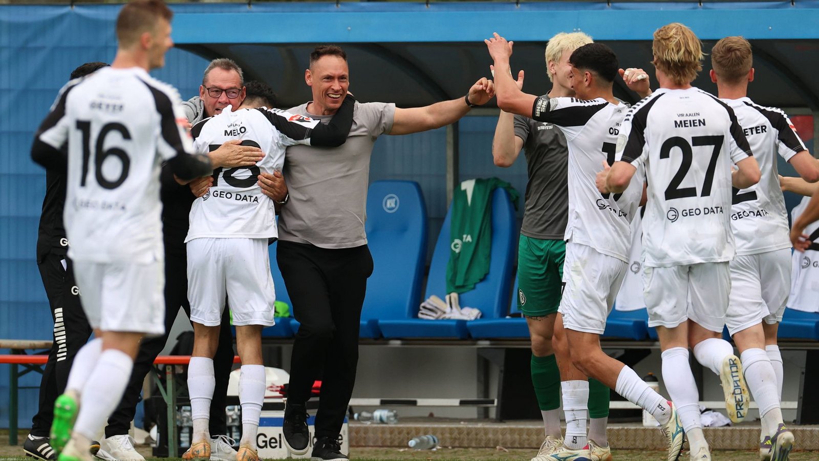 Trainer Beniamino Molinari spielt  mit seinem Team eine überragende Oberligasaison.Foto: IMAGO/Eibner