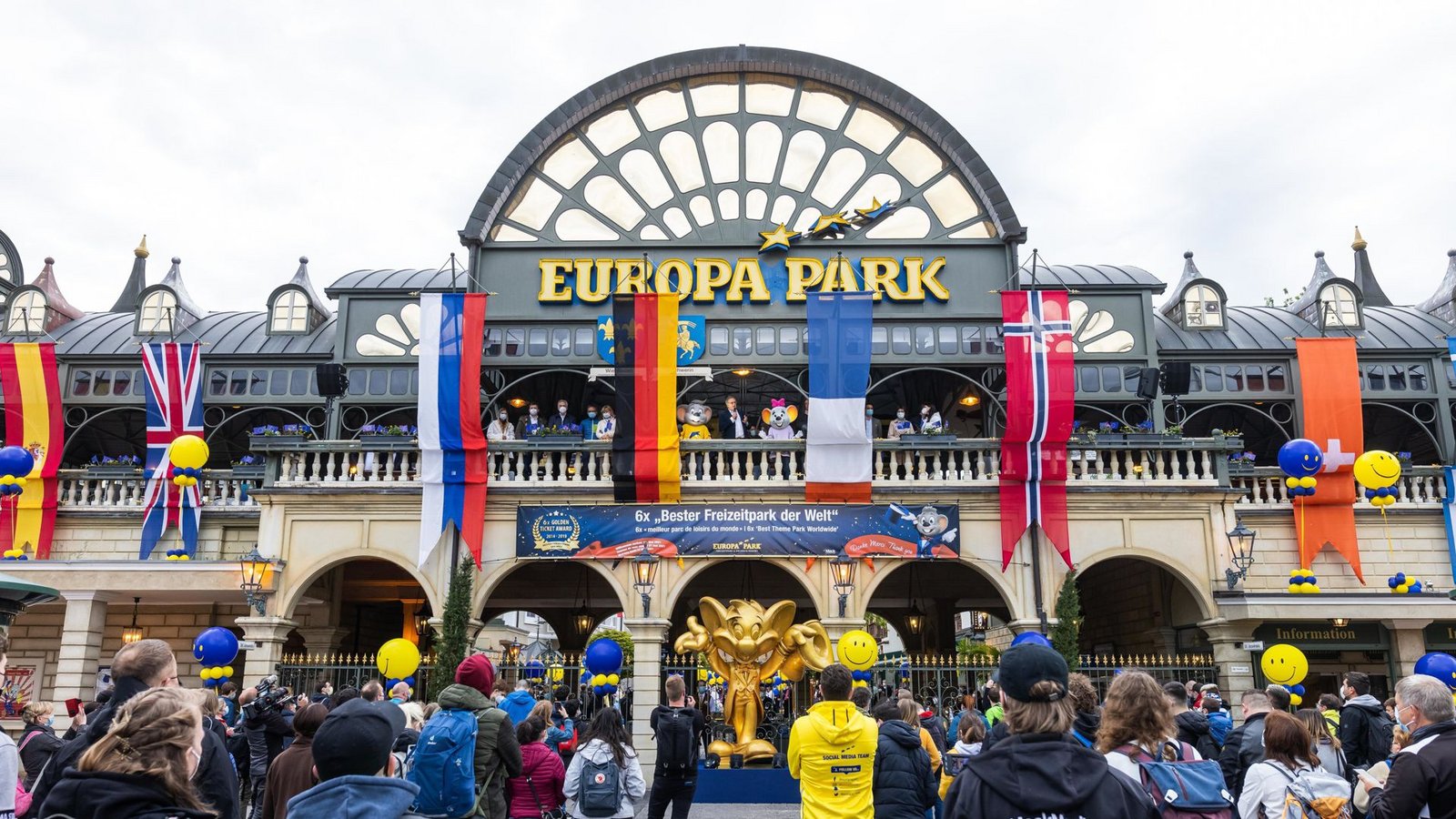 Im Europa-Park läuft die Wintersaison.Foto: dpa/Philipp von Ditfurth