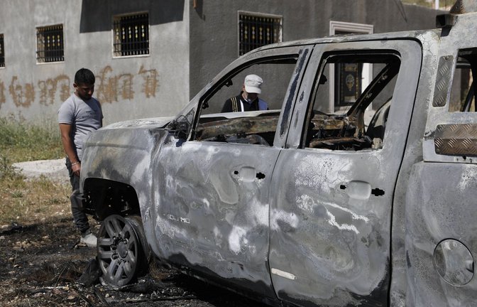 Die Gewalt israelischer Siedler in den besetzten palästinensischen Gebieten hält an (Archivfoto).<span class='image-autor'>Foto: IMAGO/Anadolu Agency/IMAGO/Mamoun Wazwaz</span>