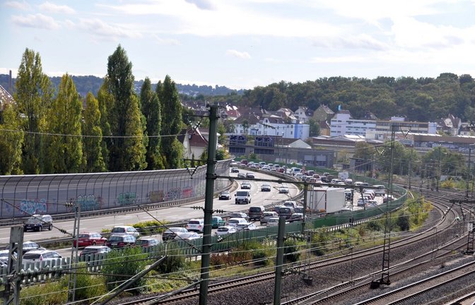 Die Bundesstraße durch Zuffenhausen wird als Ausweichroute für den gesperrten Engelbergtunnel genutzt.<span class='image-autor'>Foto: Andreas Rosar</span>