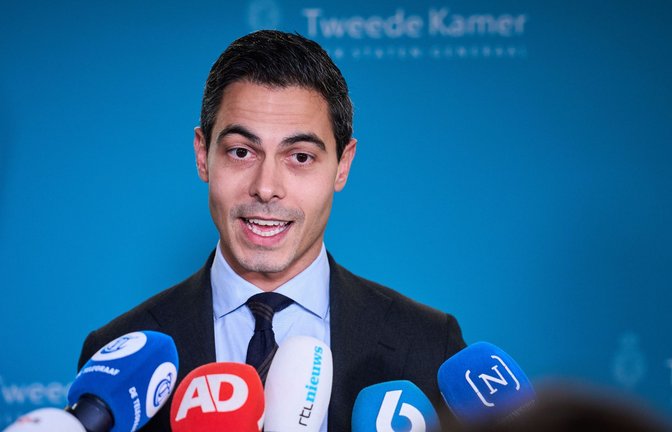 Rob Jetten hat es geschafft. Er wird in den Niederlanden eine Minderheitsregierung anführen.<span class='image-autor'>Foto: Phil Nijhuis/AP/dpa</span>