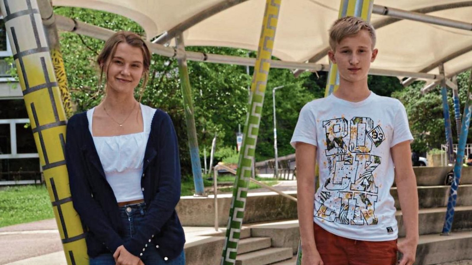 Rebecca Krüger und Anton Walz dürfen zu den Sommerakademien. Foto: p