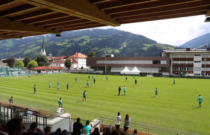 Die Bremer bereiten sich erneut in einem Trainingslager in Österreich auf die kommende Saison vor.<span class='image-autor'>Karl-Josef Hildenbrand/dpa</span>