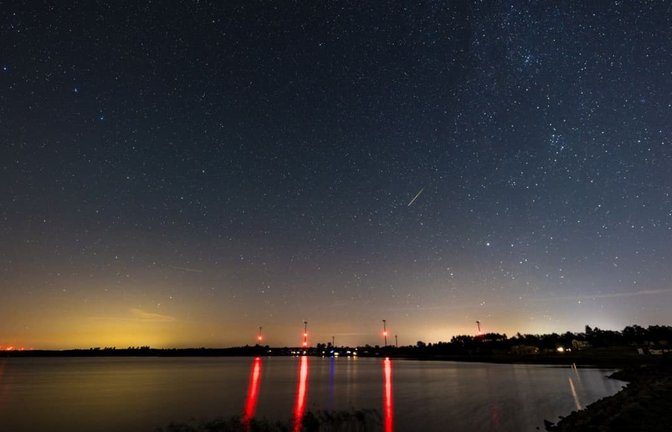 Meteorstrom der Perseiden<span class='image-autor'>© Frank Hammerschmidt/dpa</span>