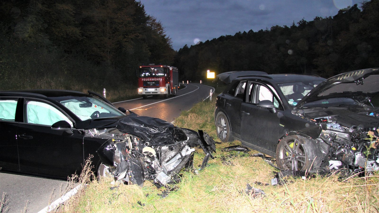 Im Landkreis Ludwigsburg hat es 2025 knapp 16 000 Unfälle gegeben – einer davon bei Eberdingen im Oktober. Archivfoto: Banholzer/VKZ