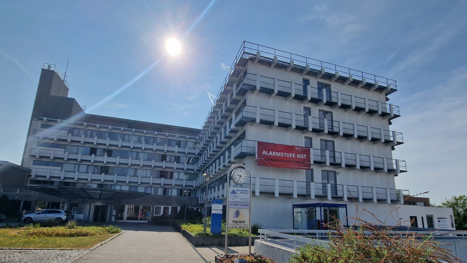 Künftig noch mehr gefragt als Versorgungszentrum: die Enzkreis-Kliniken, hier Mühlacker. Foto: sf